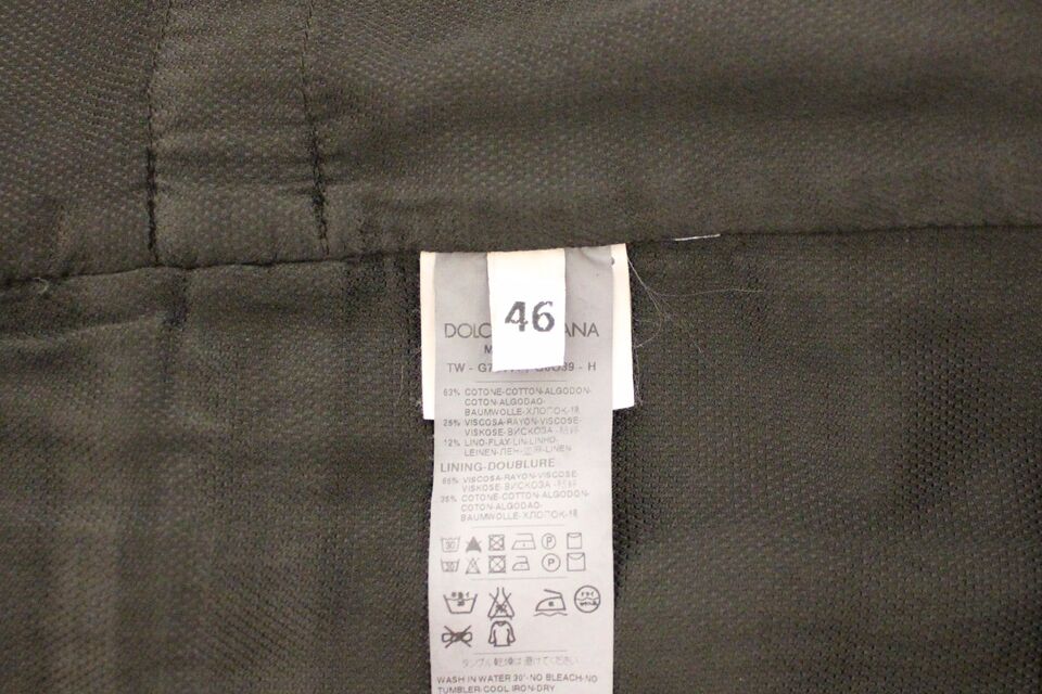 Dolce & Gabbana waistcoats for men in black, product view 6
