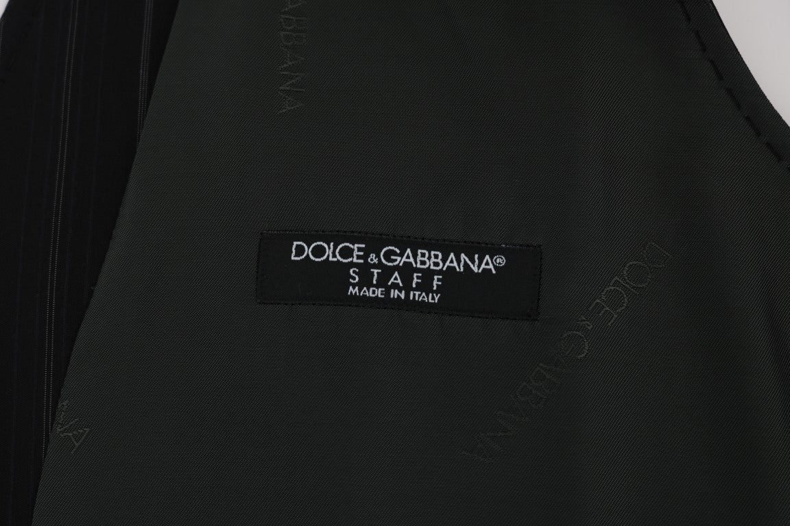 Dolce & Gabbana waistcoats for men in black, product view 6