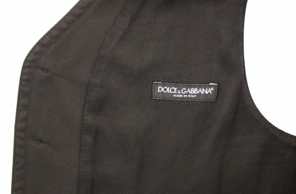 Dolce & Gabbana waistcoats for men in black, product view 7