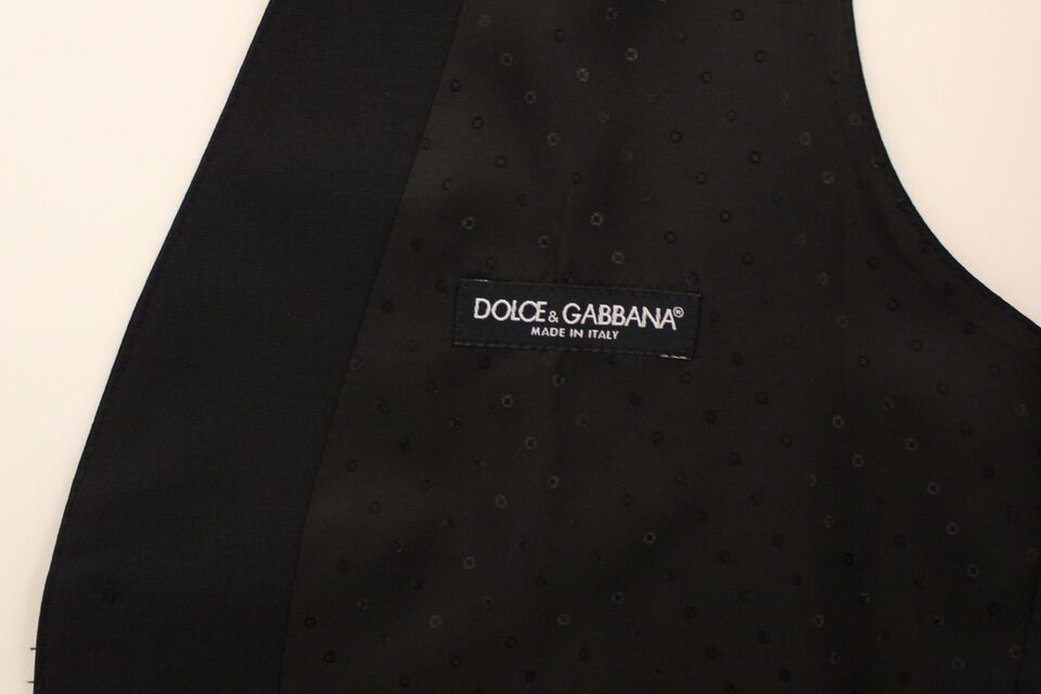 Dolce & Gabbana waistcoats for men in black, product view 7