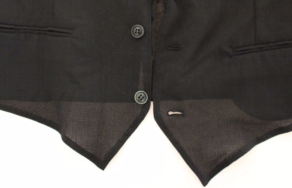 Dolce & Gabbana waistcoats for men in black, product view 8