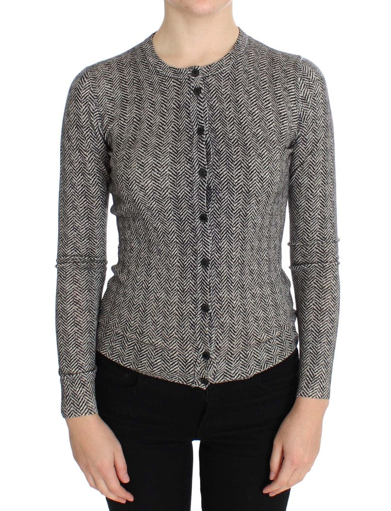 Dolce & Gabbana cardigans for women in black/white, product view 1