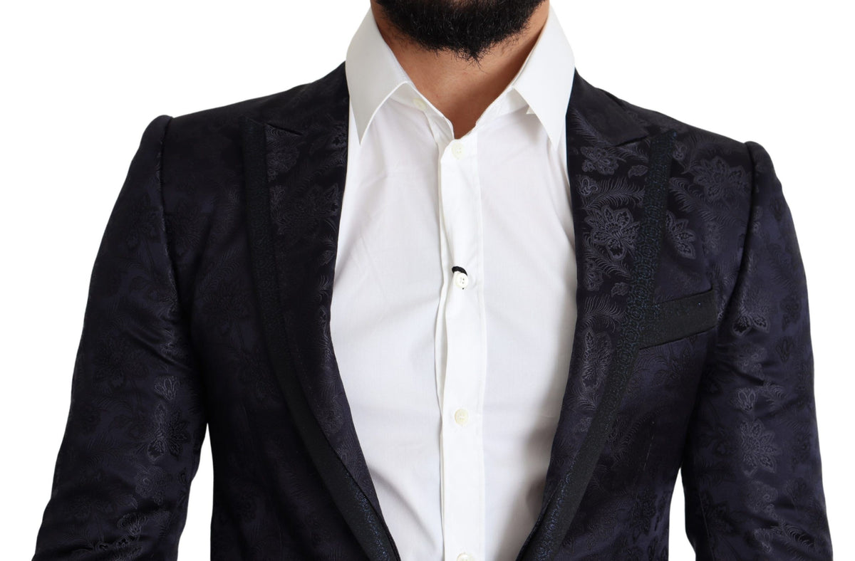 Dolce & Gabbana blazers for men in blue, product view 3