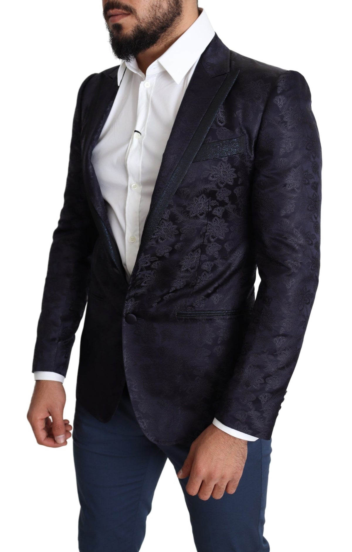 Dolce & Gabbana blazers for men in blue, product view 7