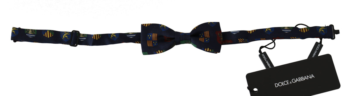 Dolce & Gabbana bowties for men in blue, product view 1