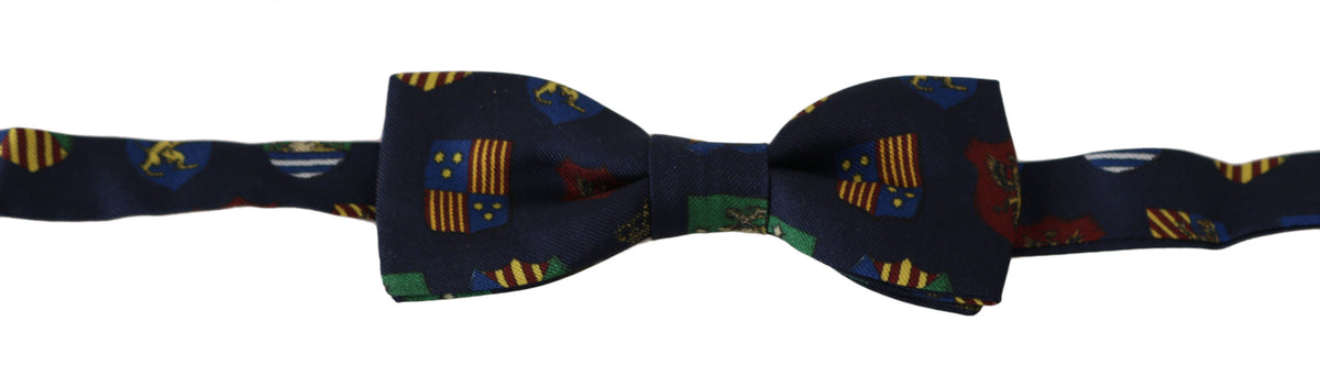 Dolce & Gabbana bowties for men in blue, product view 2