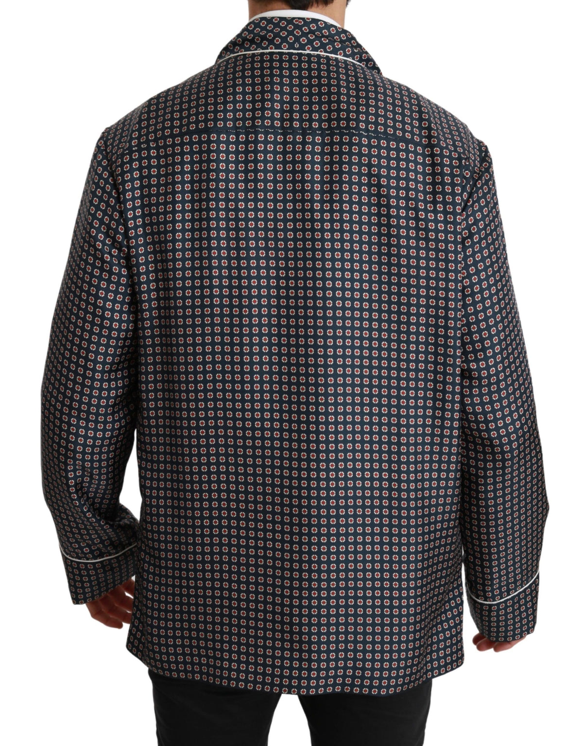Dolce & Gabbana coats for men in blue, product view 3