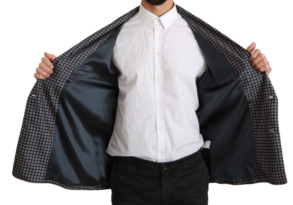 Dolce & Gabbana coats for men in blue, product view 5