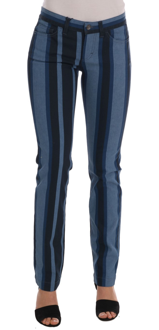 Dolce & Gabbana slim fit jeans for women in blue, product view 1