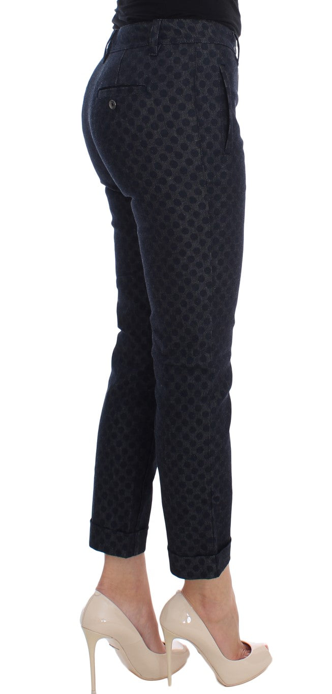 Dolce & Gabbana slim fit jeans for women in blue, product view 4