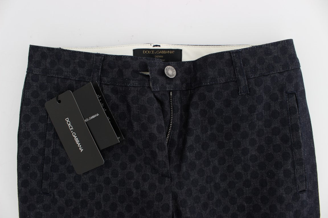 Dolce & Gabbana slim fit jeans for women in blue, product view 5
