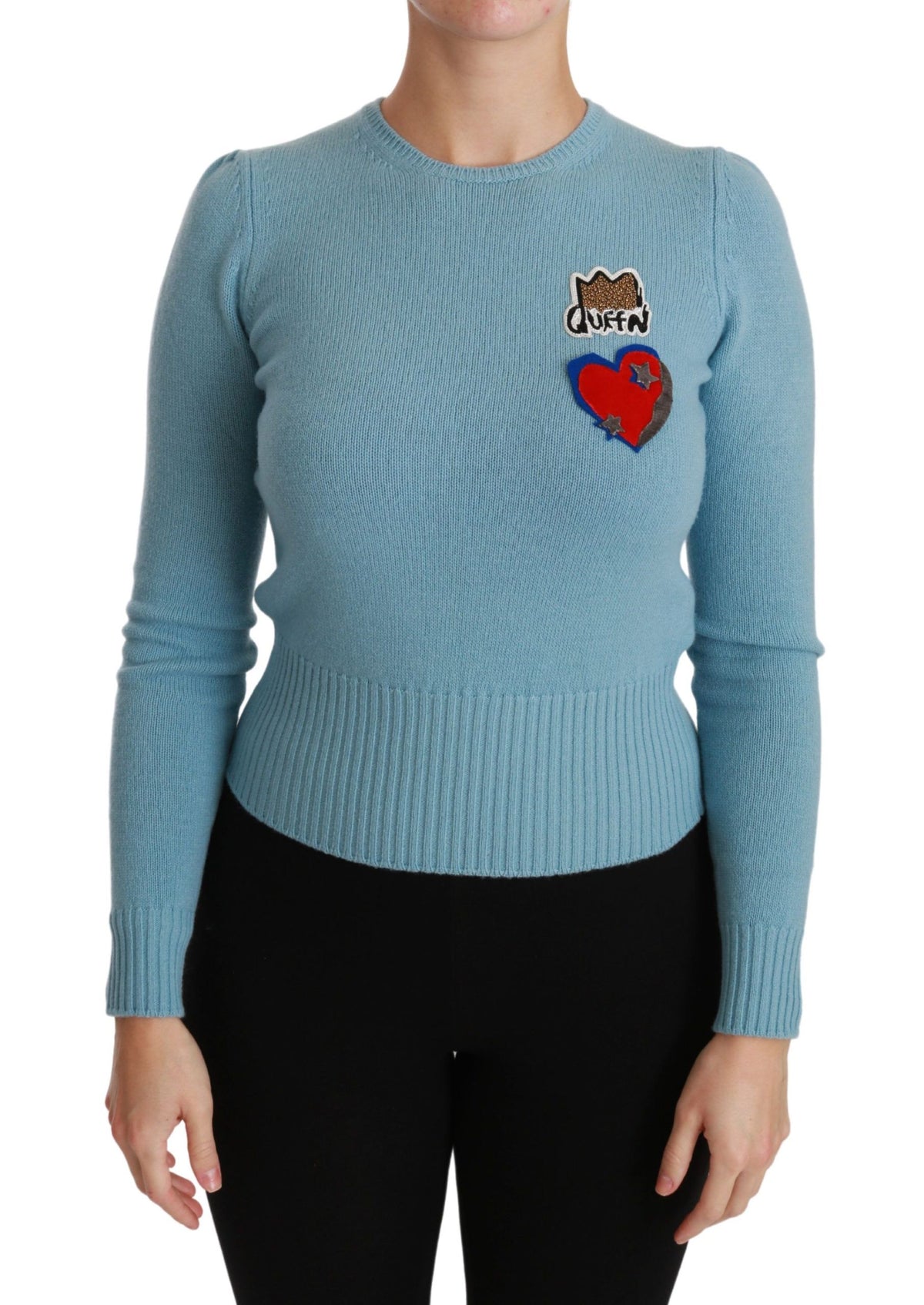 Dolce & Gabbana sweatshirts for women in blue, product view 1