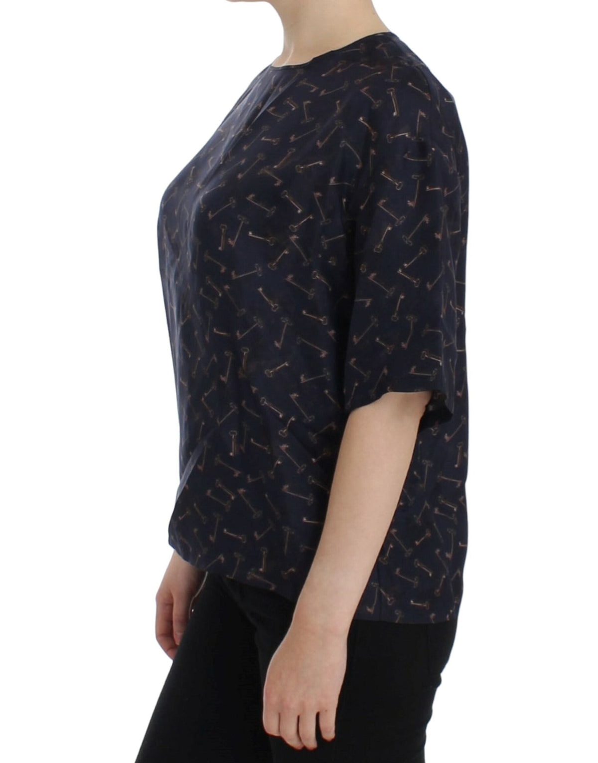 Dolce & Gabbana t-shirts for women in blue, product view 2