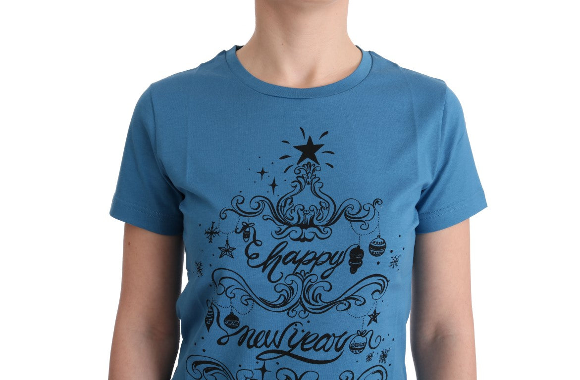 Dolce & Gabbana t-shirts for women in blue, product view 4
