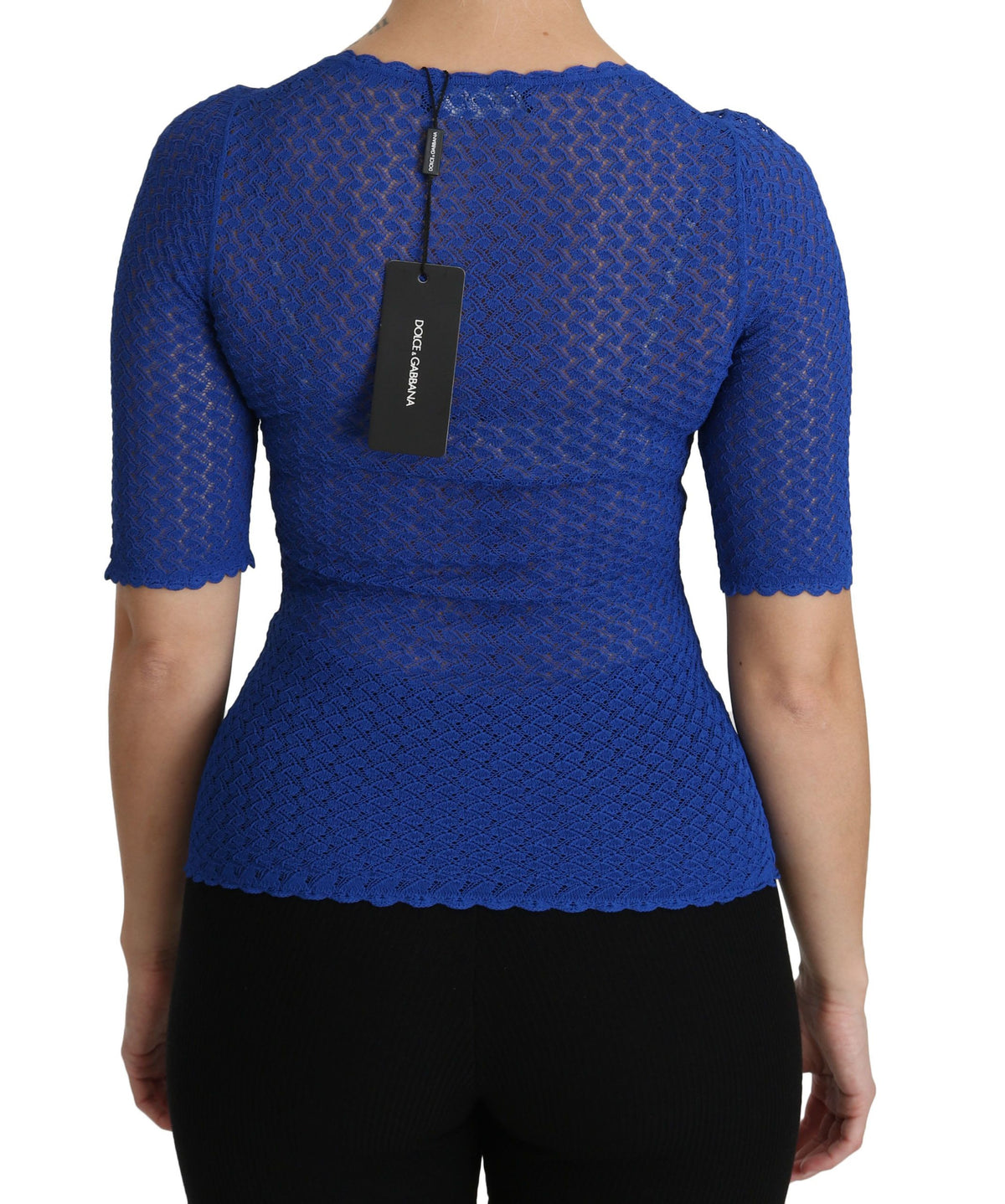 Dolce & Gabbana t-shirts for women in blue, product view 4