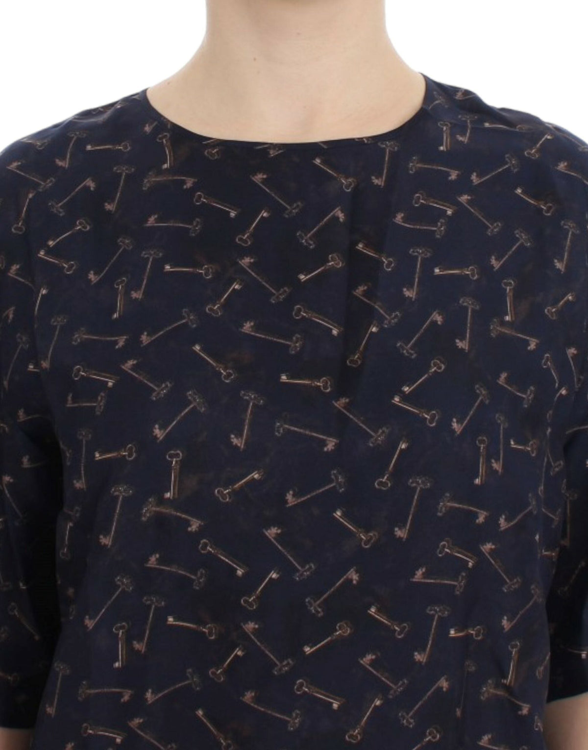 Dolce & Gabbana t-shirts for women in blue, product view 5