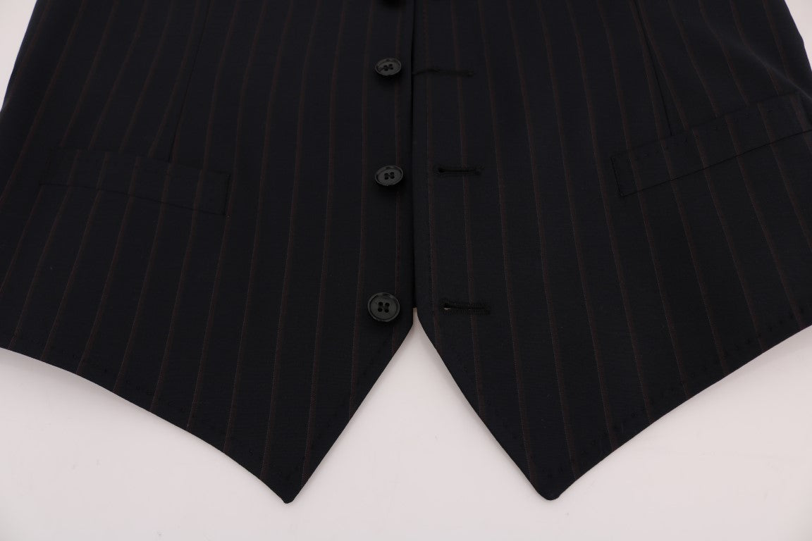 Dolce & Gabbana waistcoats for men in blue, product view 5
