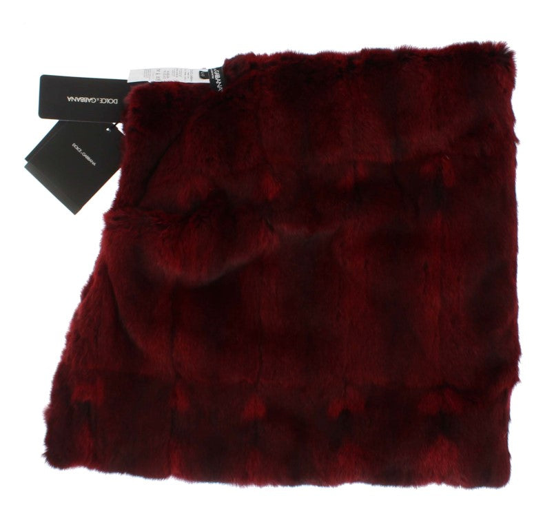 Dolce & Gabbana scarves for women in bordeaux, product view 5