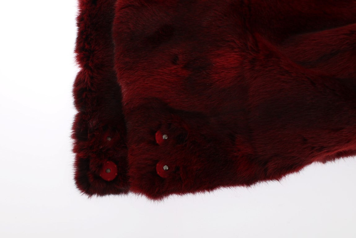 Dolce & Gabbana scarves for women in bordeaux, product view 8