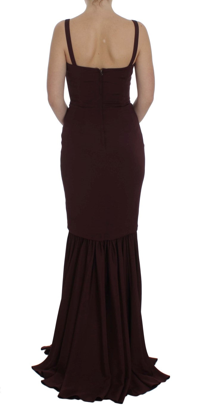 Dolce & Gabbana sleeveless for women in bordeaux, product view 3