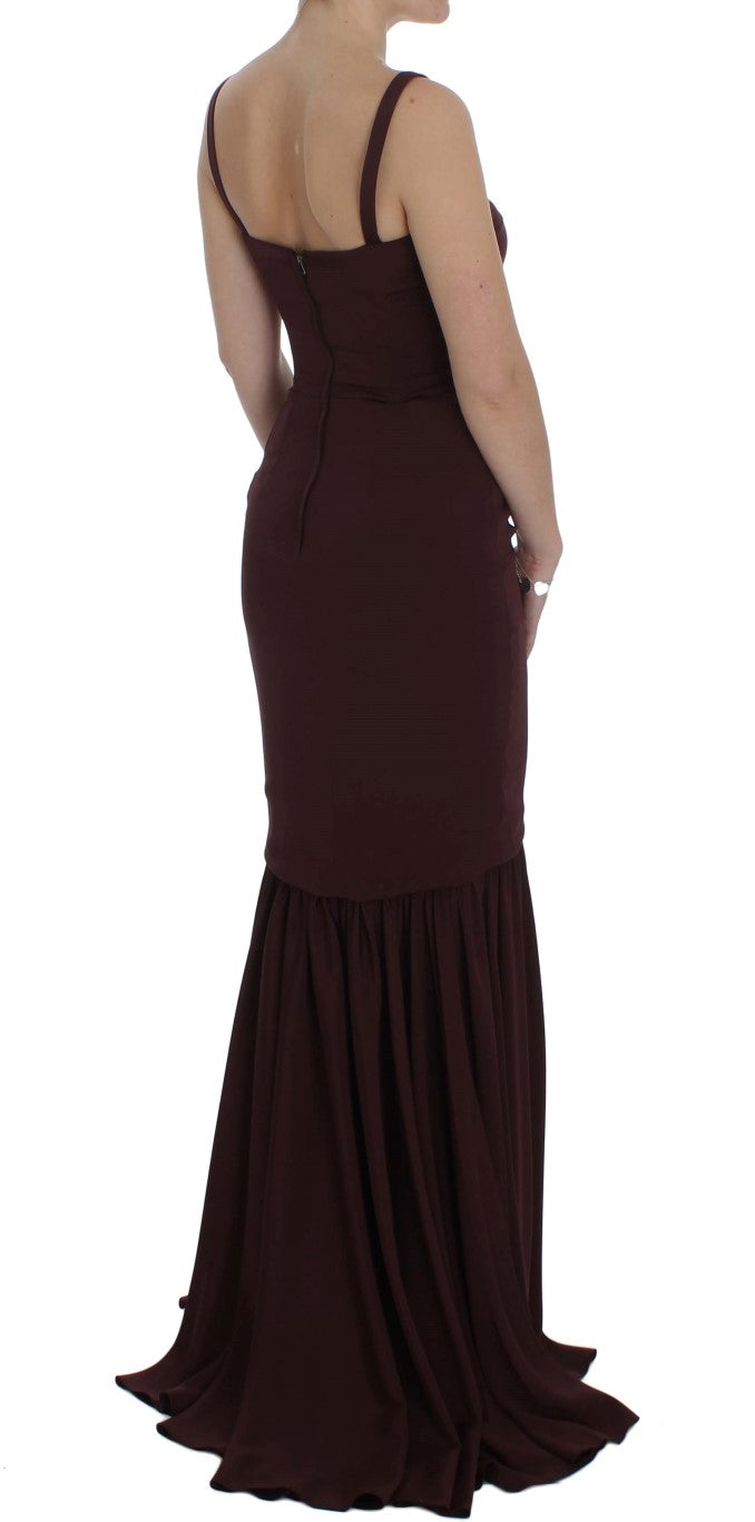 Dolce & Gabbana sleeveless for women in bordeaux, product view 4