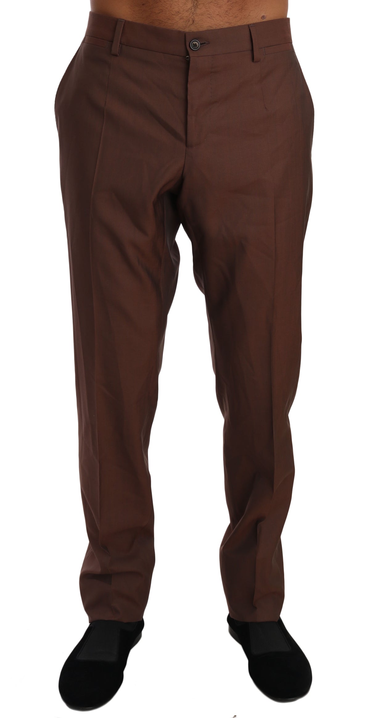 Dolce & Gabbana dress pants for men in brown, product view 1