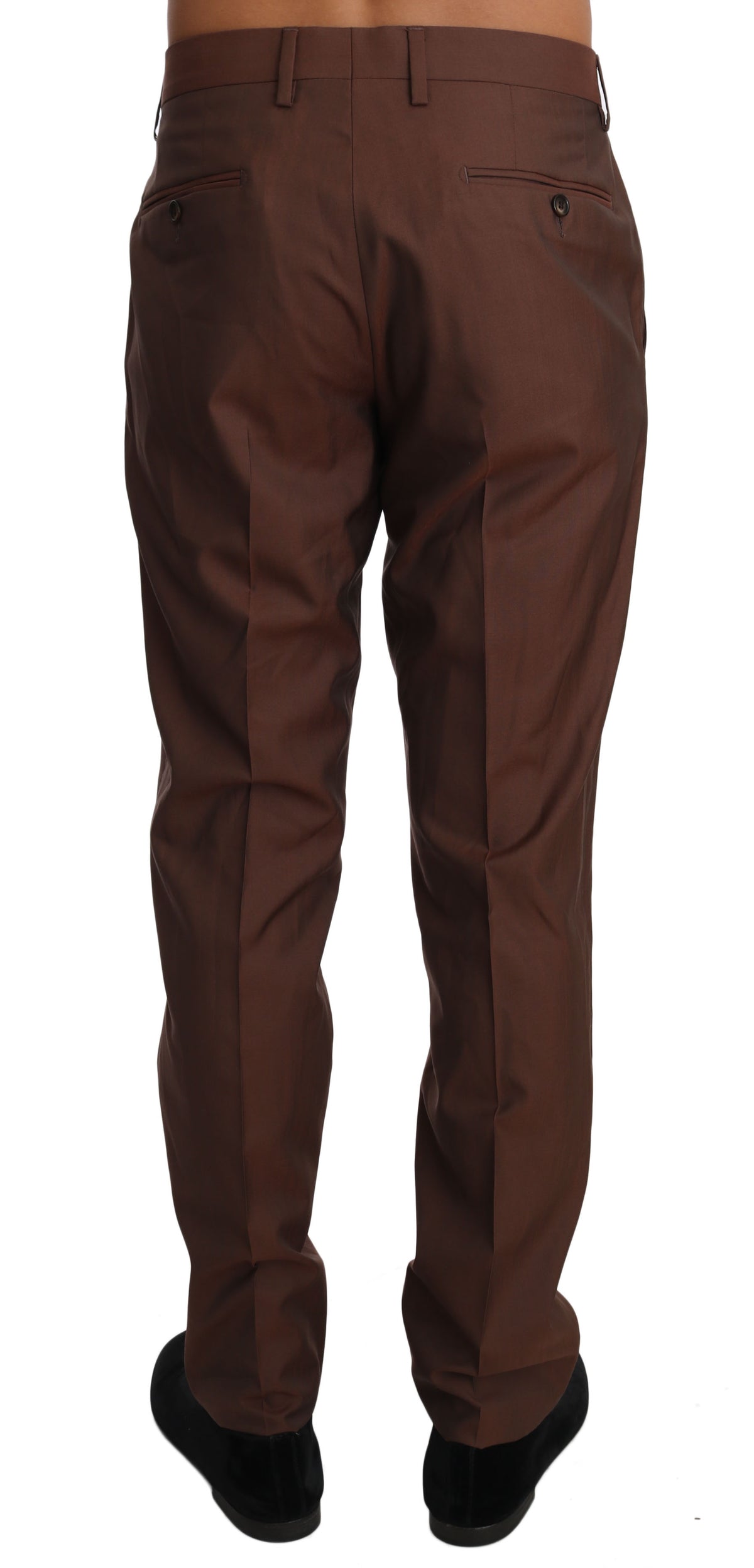 Dolce & Gabbana dress pants for men in brown, product view 3