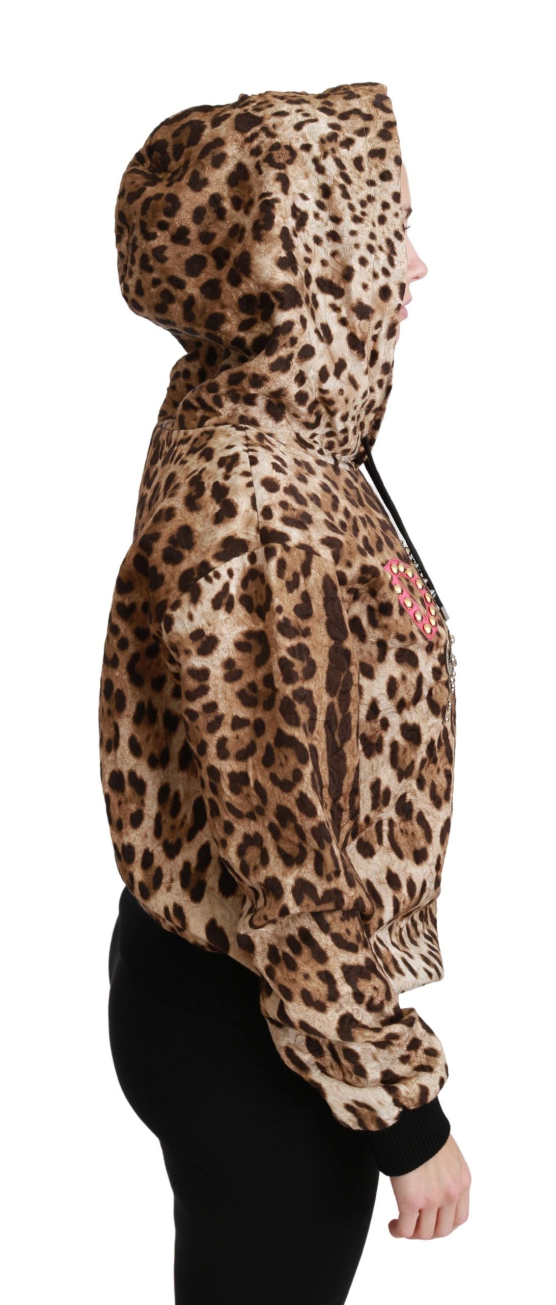 Dolce & Gabbana hoodies for women in brown, product view 6