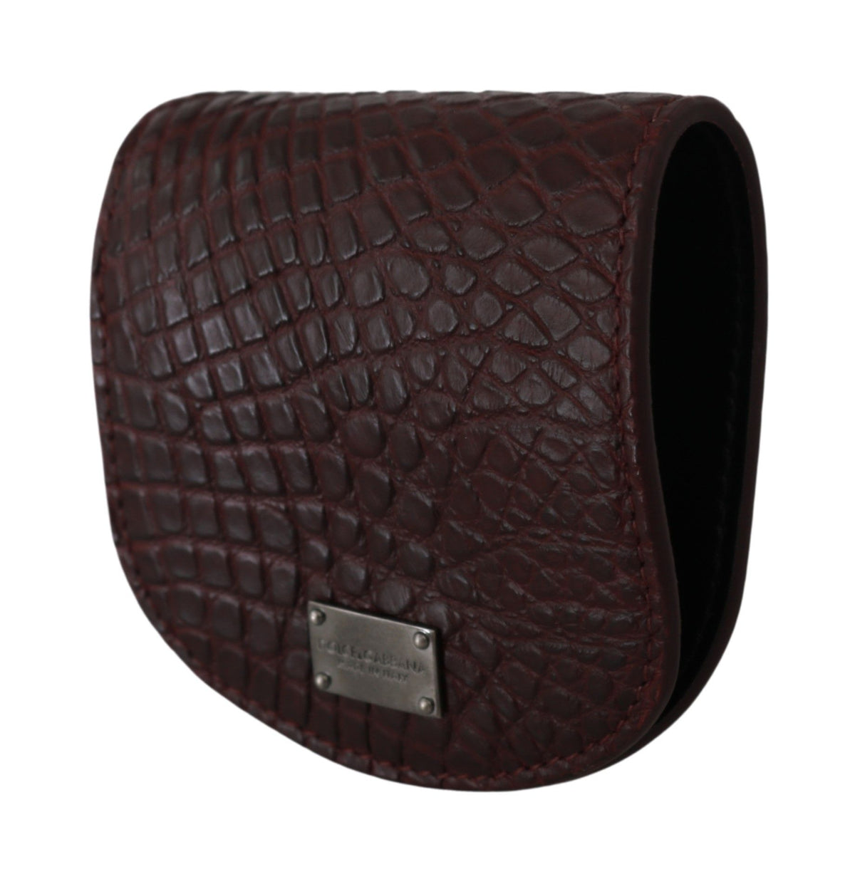 Dolce & Gabbana leather wallets for men in brown, product view 2