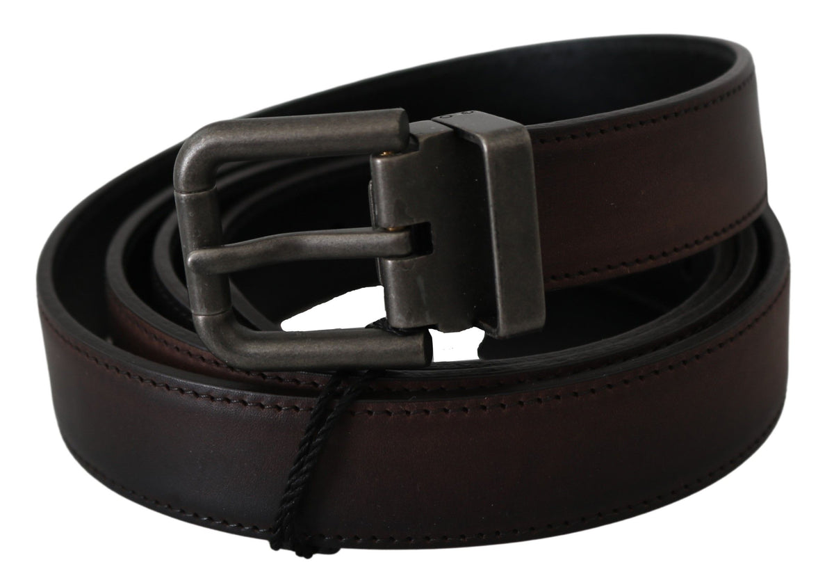 Dolce & Gabbana regular belts for men in brown, product view 2