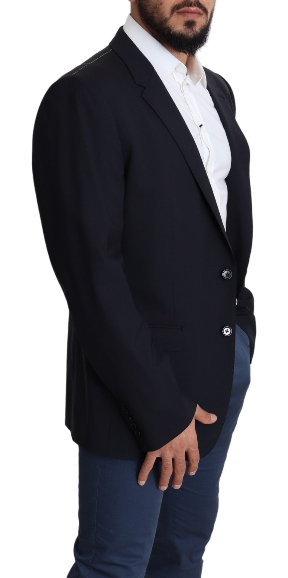 Dolce & Gabbana blazers for men in dark blue, product view 5