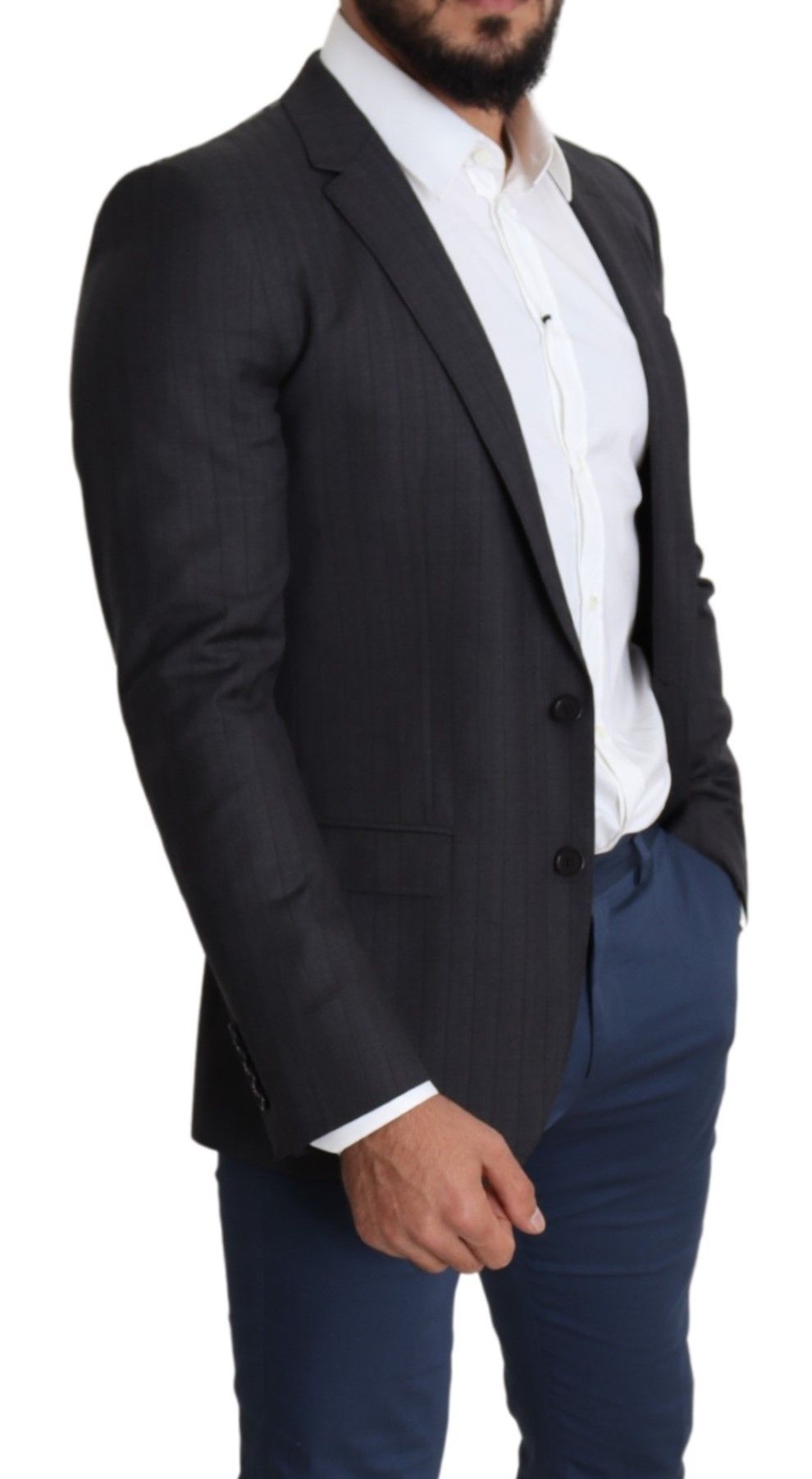 Dolce & Gabbana blazers for men in dark gray, product view 5