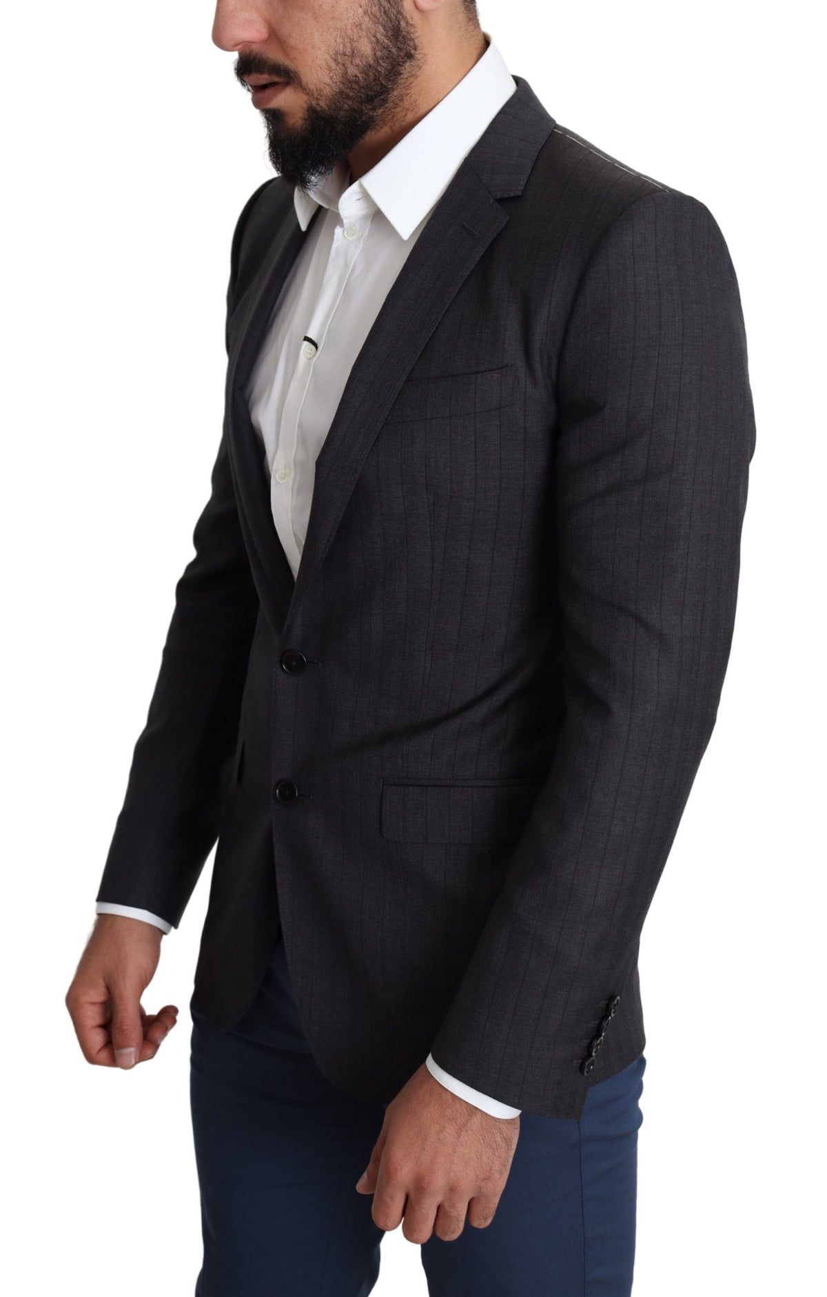 Dolce & Gabbana blazers for men in dark gray, product view 7