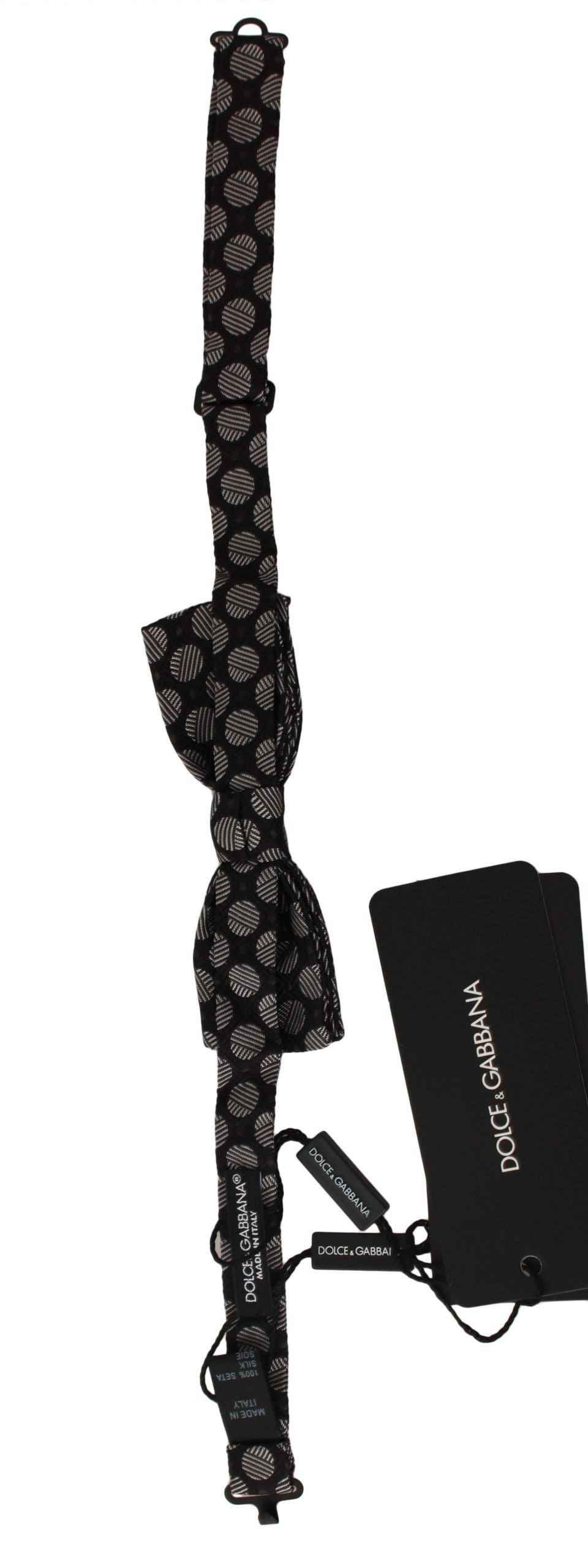 Dolce & Gabbana bowties for men in dark gray, product view 2