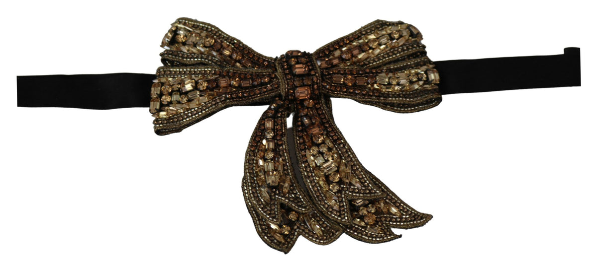 Dolce & Gabbana bowties for women in gold, product view 3