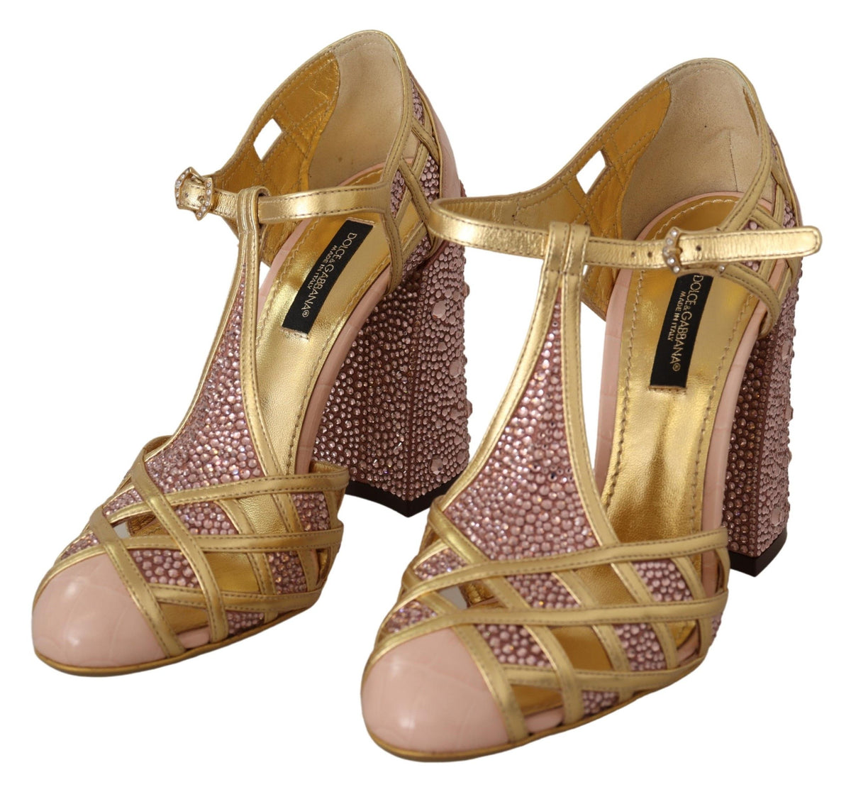 Dolce & Gabbana high heel for women in gold, product view 2