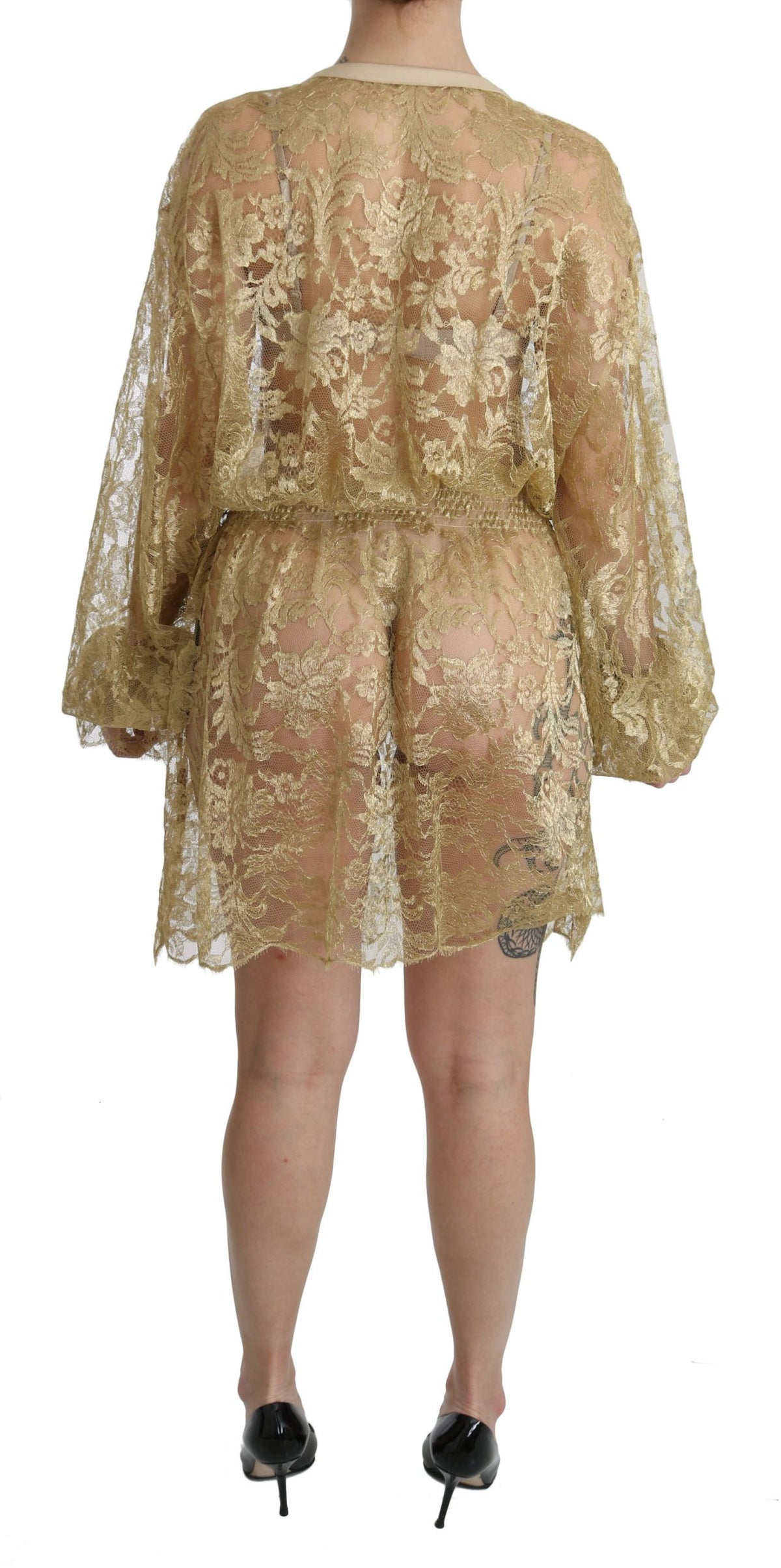 Dolce & Gabbana longsleeve for women in gold, product view 4