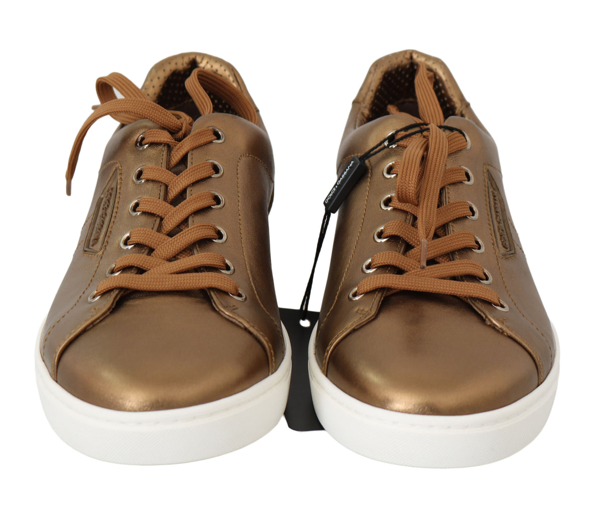 Dolce & Gabbana low tops for men in gold, product view 6