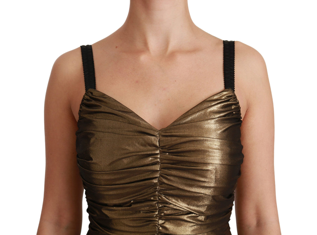 Dolce & Gabbana sleeveless for women in gold, product view 5