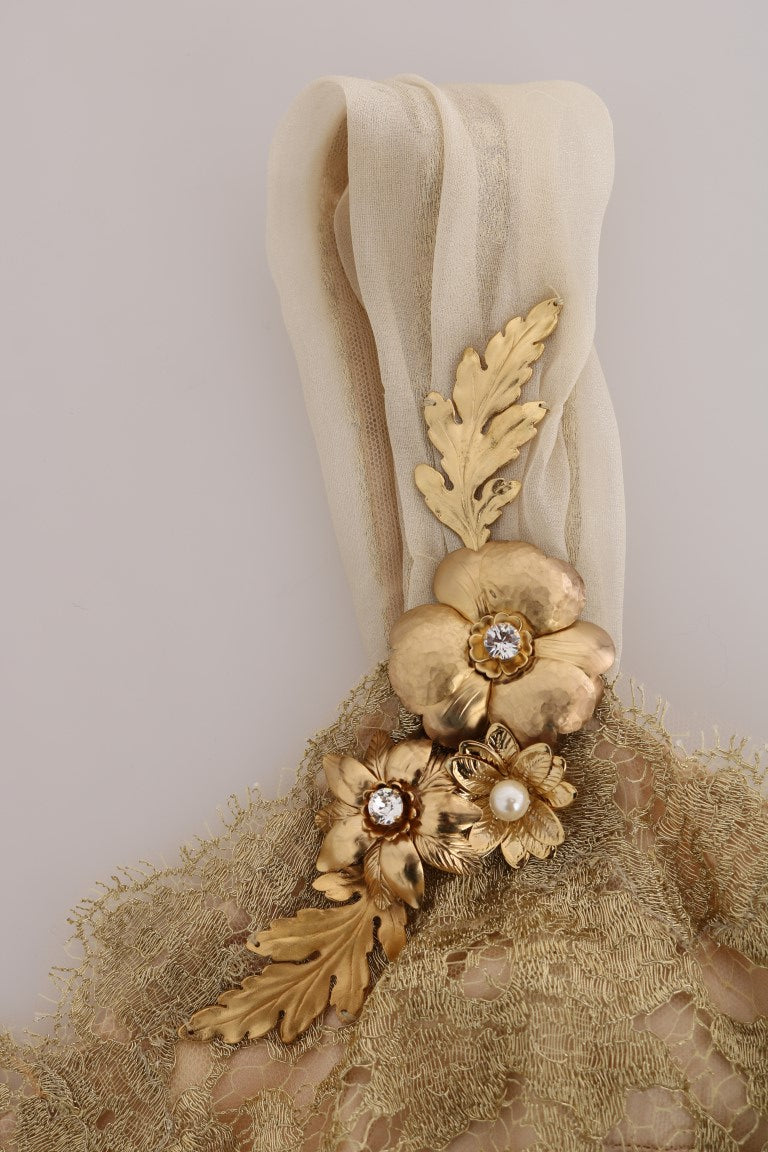 Dolce & Gabbana sleeveless for women in gold, product view 6