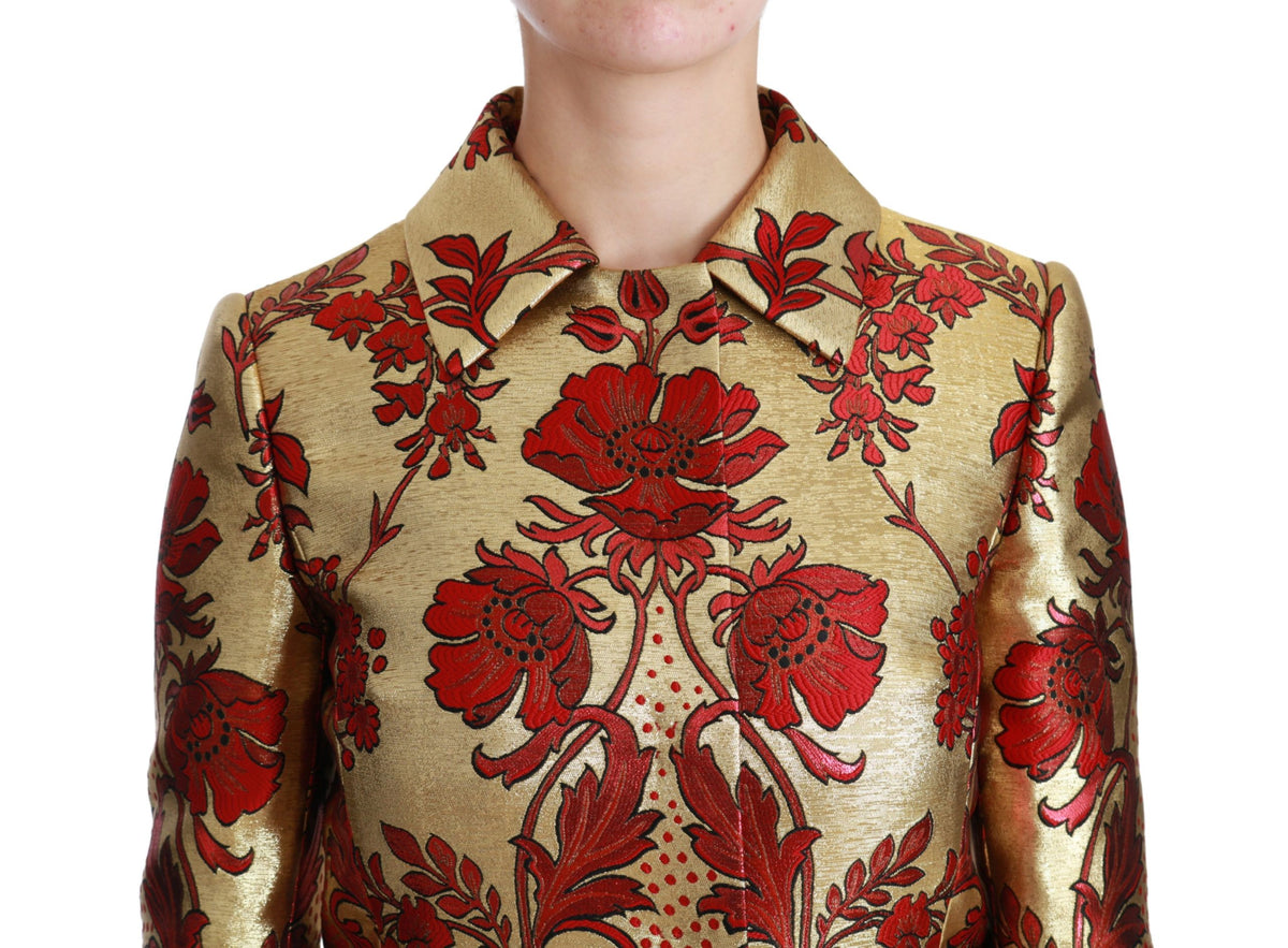 Dolce & Gabbana trench coats for women in gold, product view 5