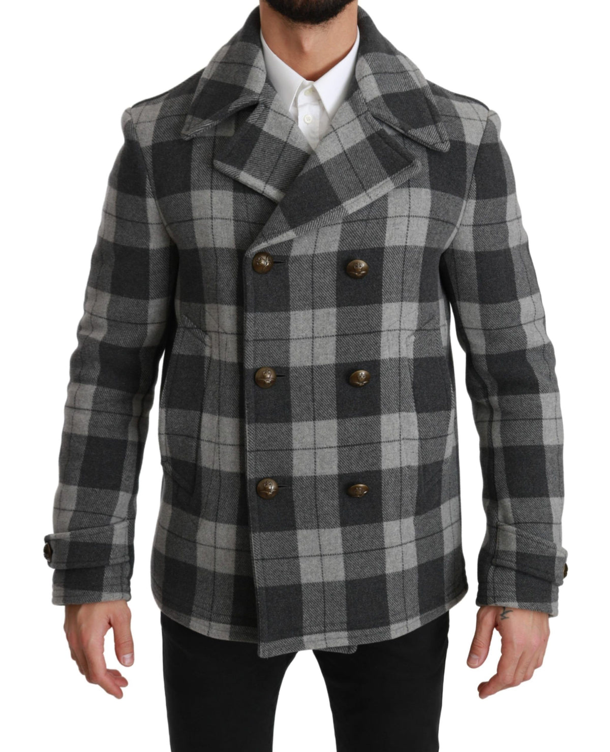 Dolce & Gabbana blazers for men in gray, product view 1