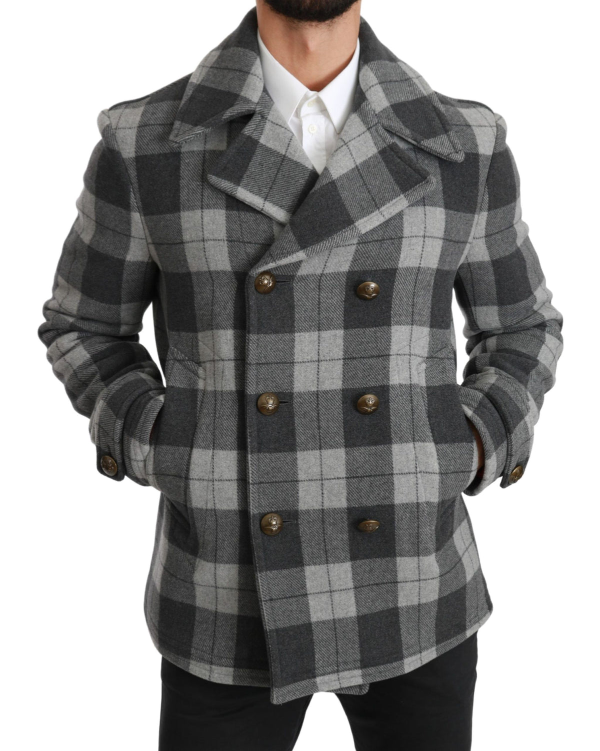 Dolce & Gabbana blazers for men in gray, product view 2