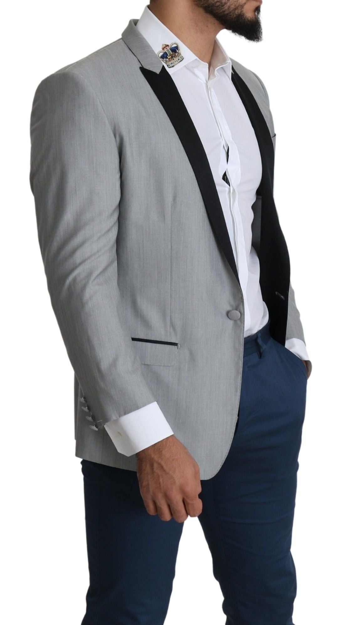 Dolce & Gabbana blazers for men in gray, product view 6