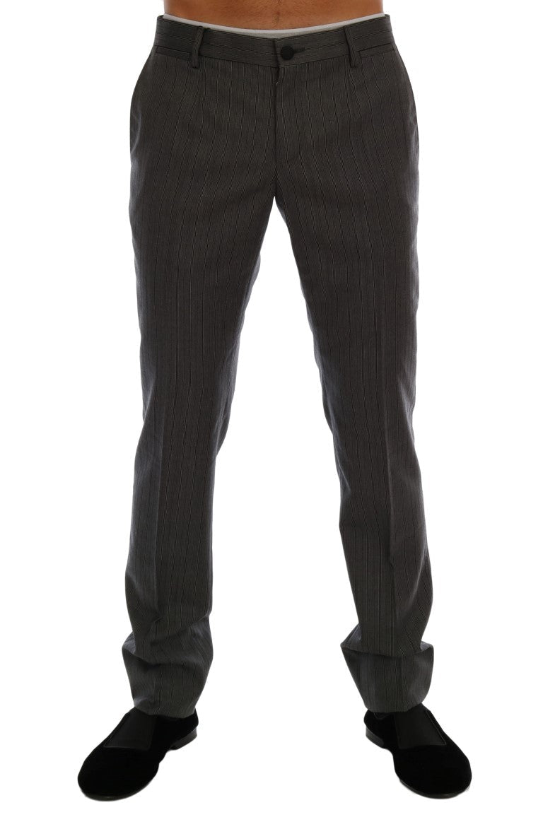 Dolce & Gabbana casual pants for men in gray, product view 1