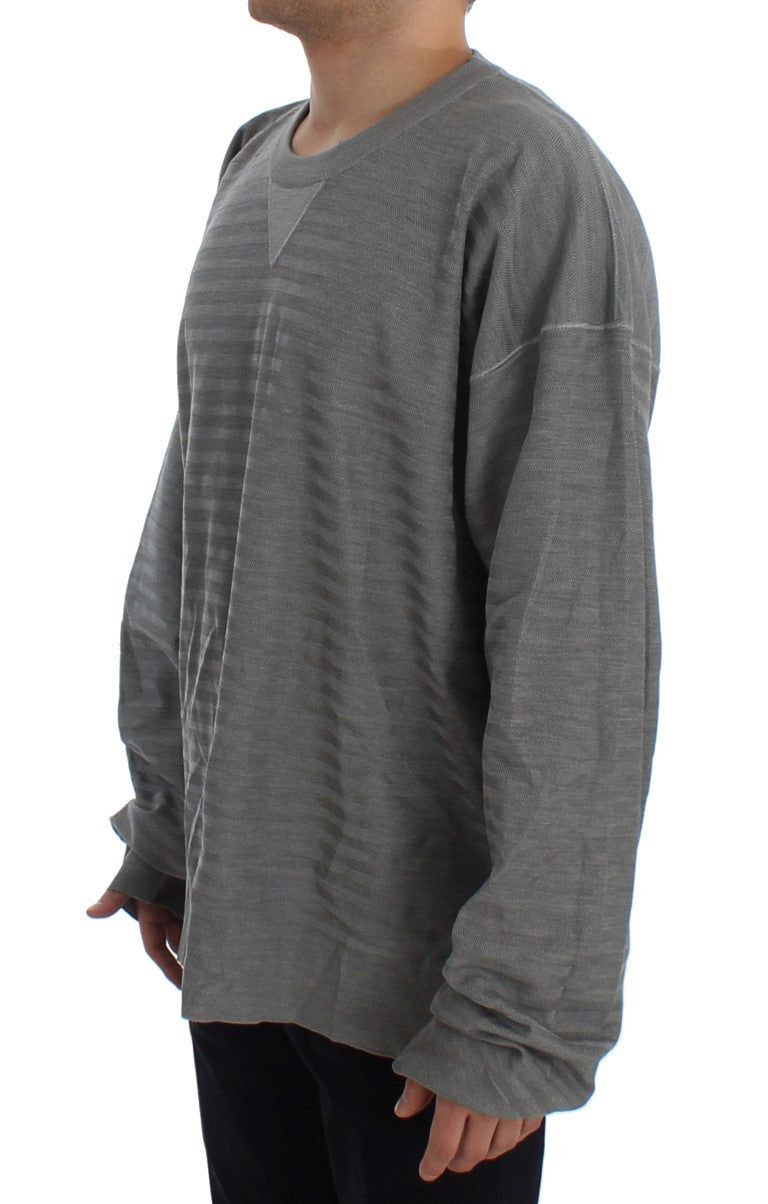 Dolce & Gabbana sweatshirts for men in gray, product view 2