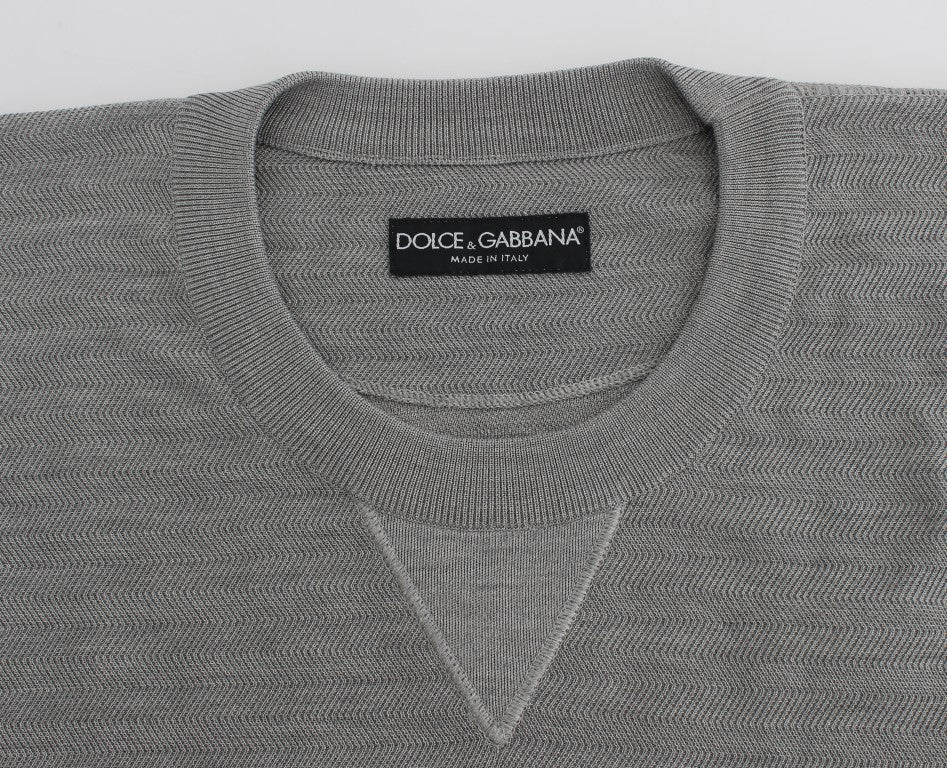 Dolce & Gabbana sweatshirts for men in gray, product view 5