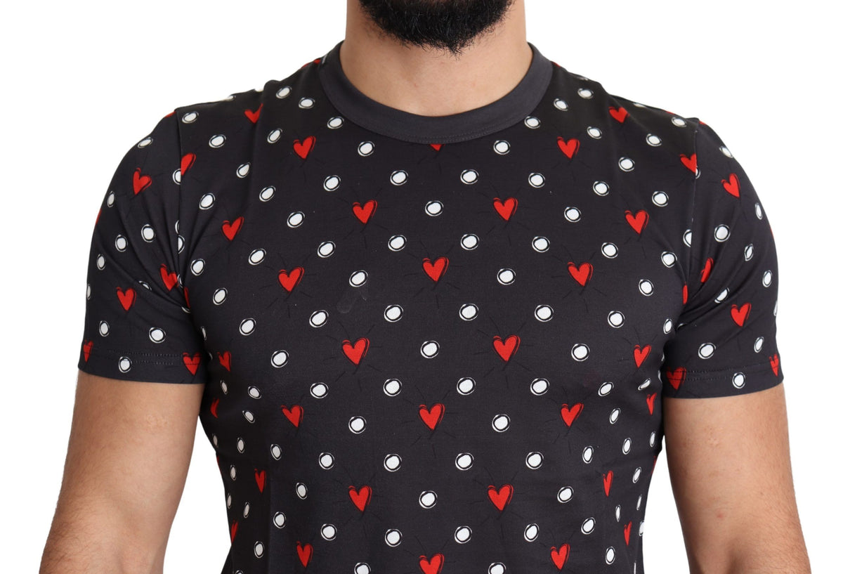 Dolce & Gabbana t-shirts for men in gray, product view 3