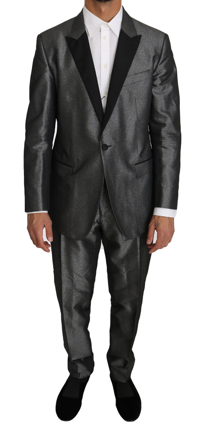 Dolce & Gabbana two-piece suits for men in gray, product view 1