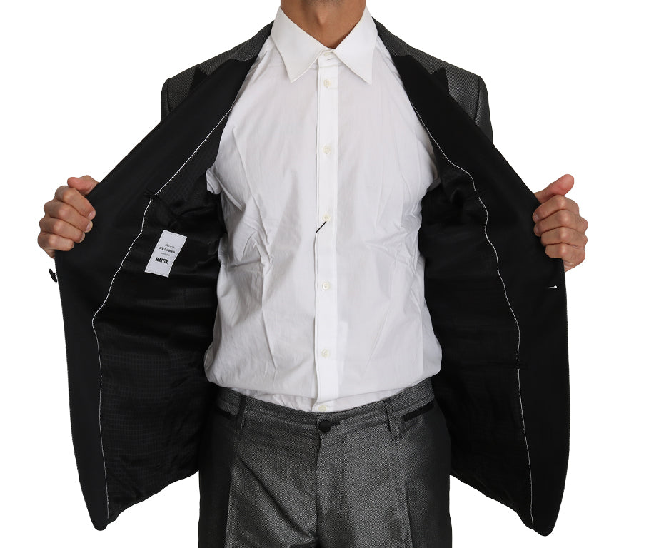 Dolce & Gabbana two-piece suits for men in gray, product view 3
